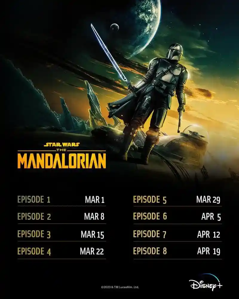 The Mandalorian Season 4 How Many Episodes